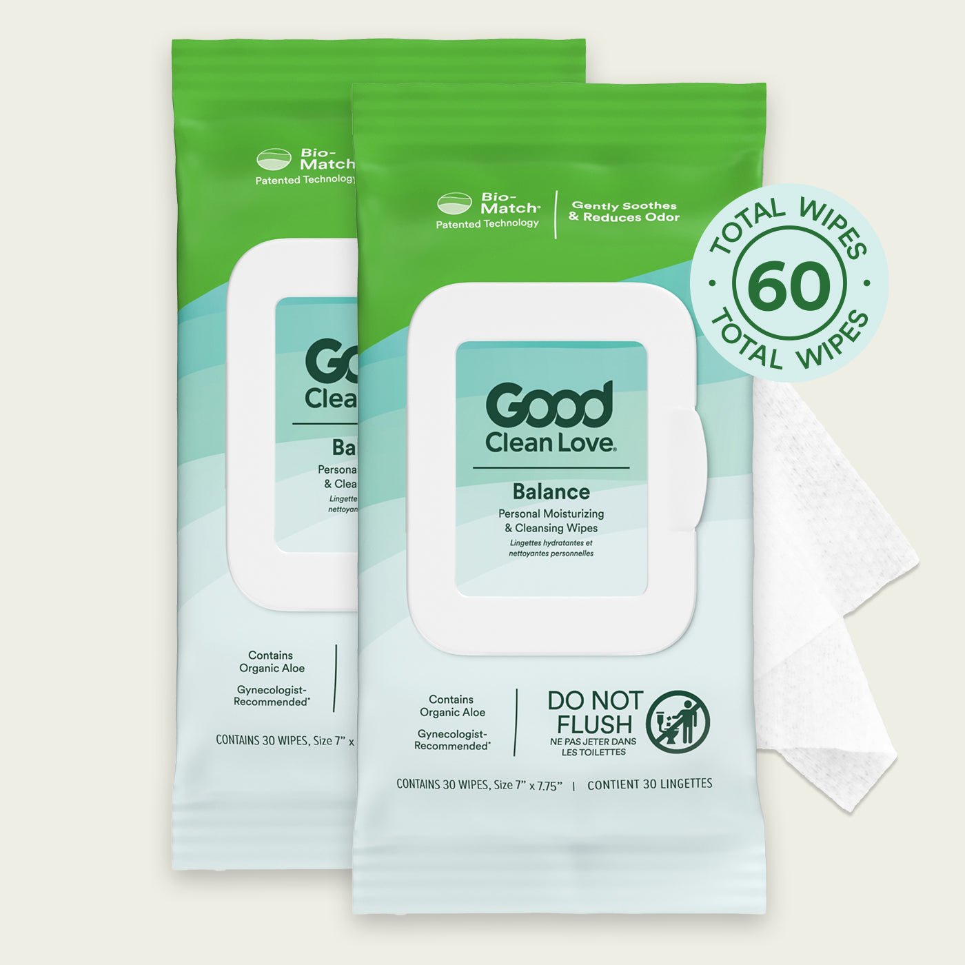 Balance pH - Balanced Wipes Products - Good Clean Love