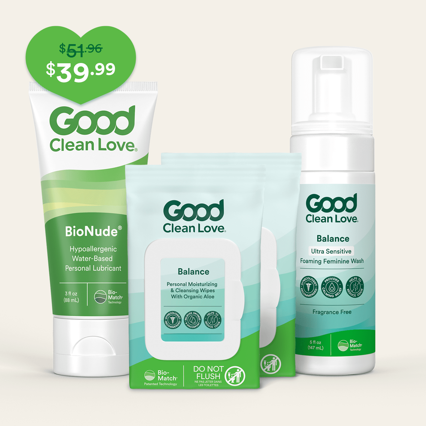 Ultra Sensitive Sanctuary Kit - Good Clean Love