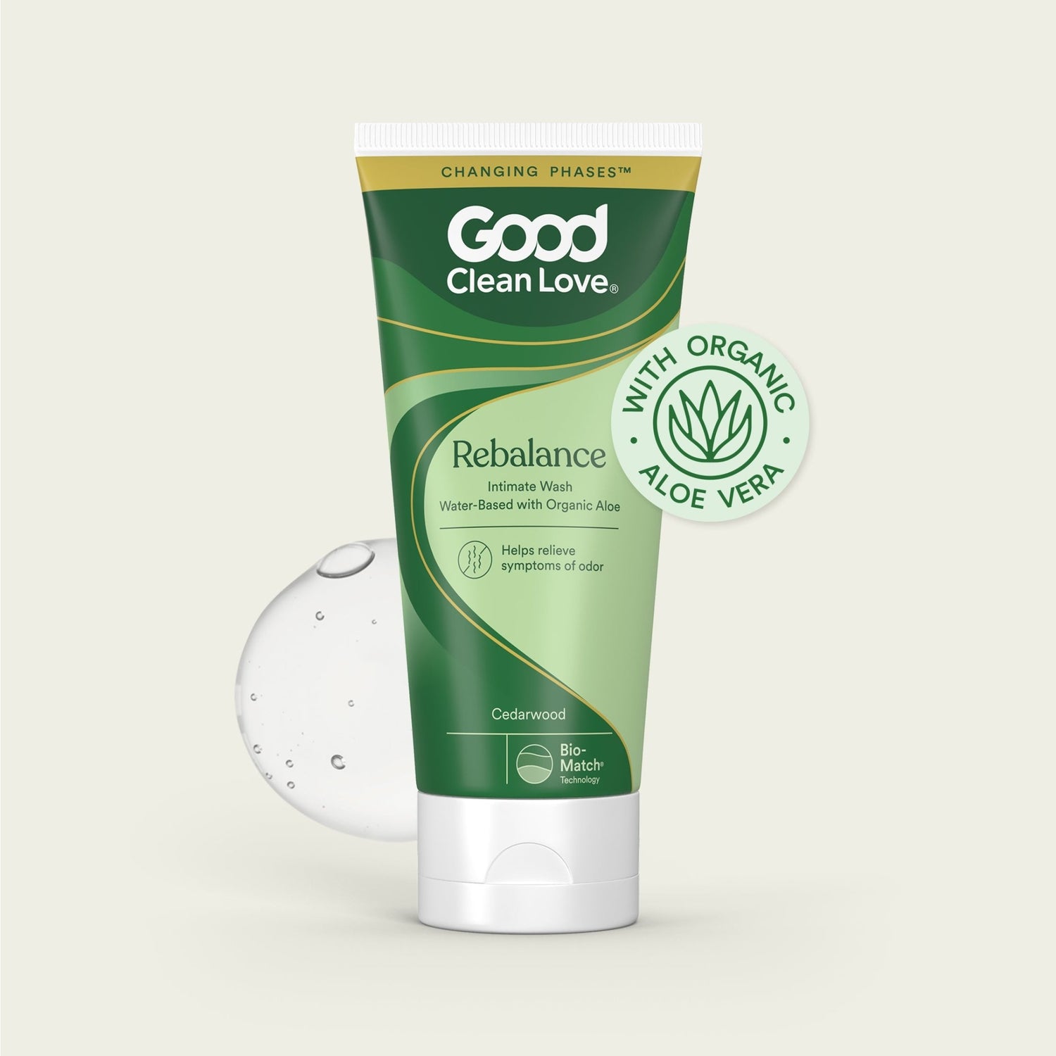 Rebalance Intimate Wash, pH - Balanced & Moisturizing Feminine Cleanser, 6 fl oz - Good Clean Love