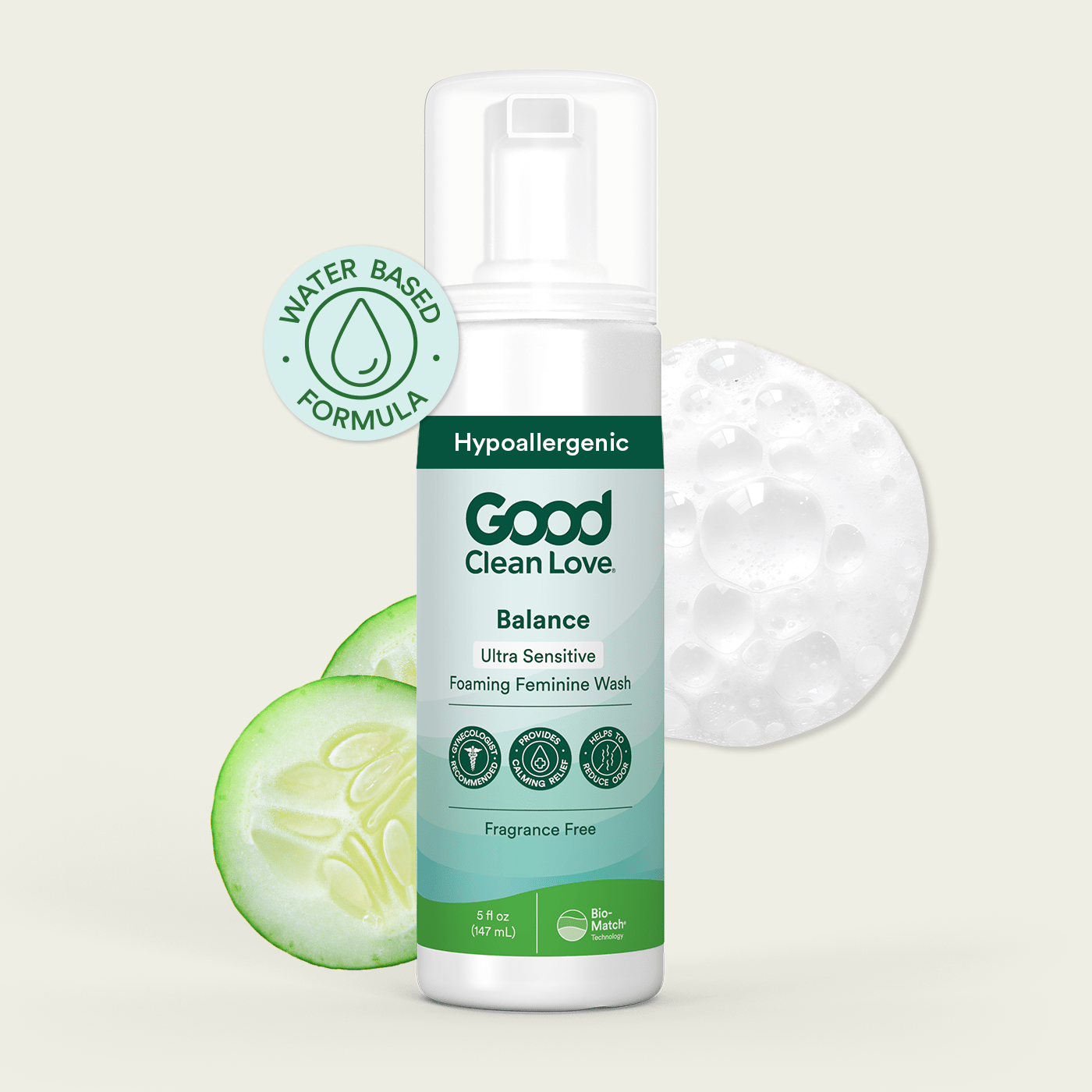 Ultra Sensitive Foaming Feminine Wash - Good Clean Love