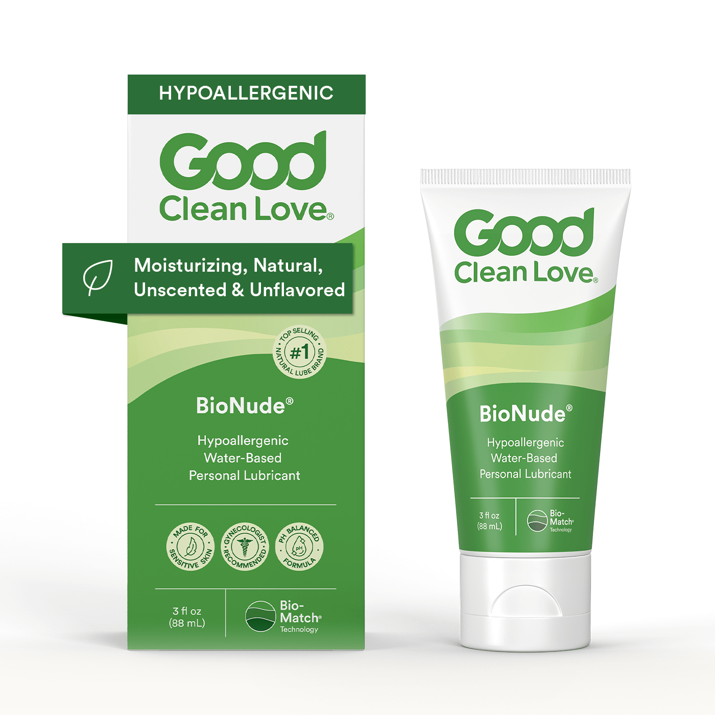 BioNude® Ultra Sensitive Personal Lubricant Products - Good Clean Love