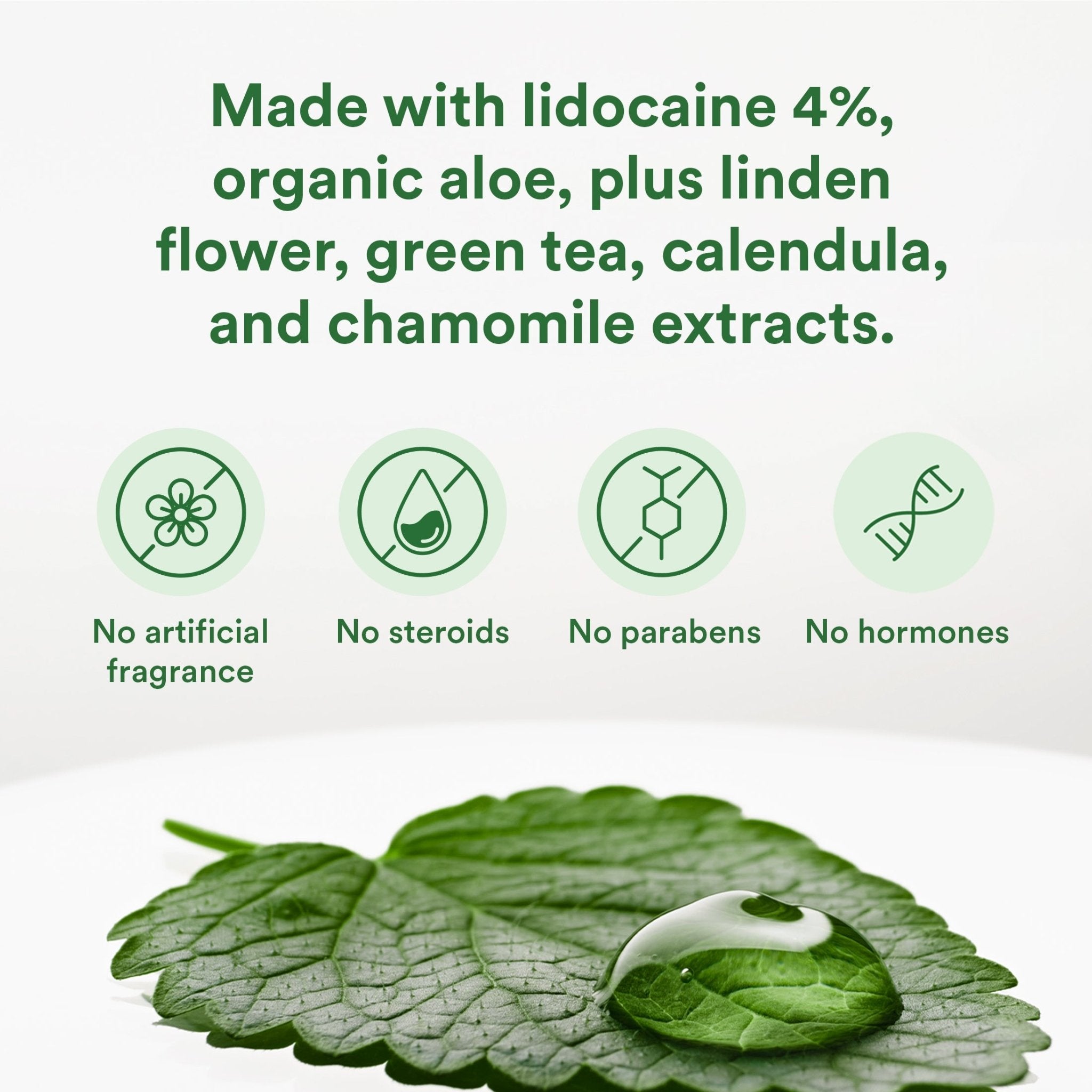 Relief Gel Pain & Itch with Lidocaine 4% - Good Clean Love