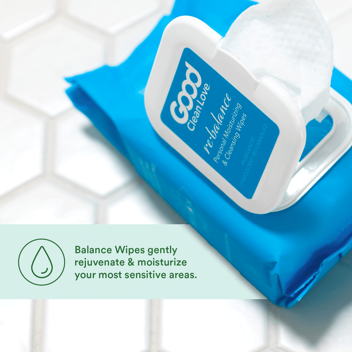 Rebalance pH-Balanced Wipes Pack (30 ct)