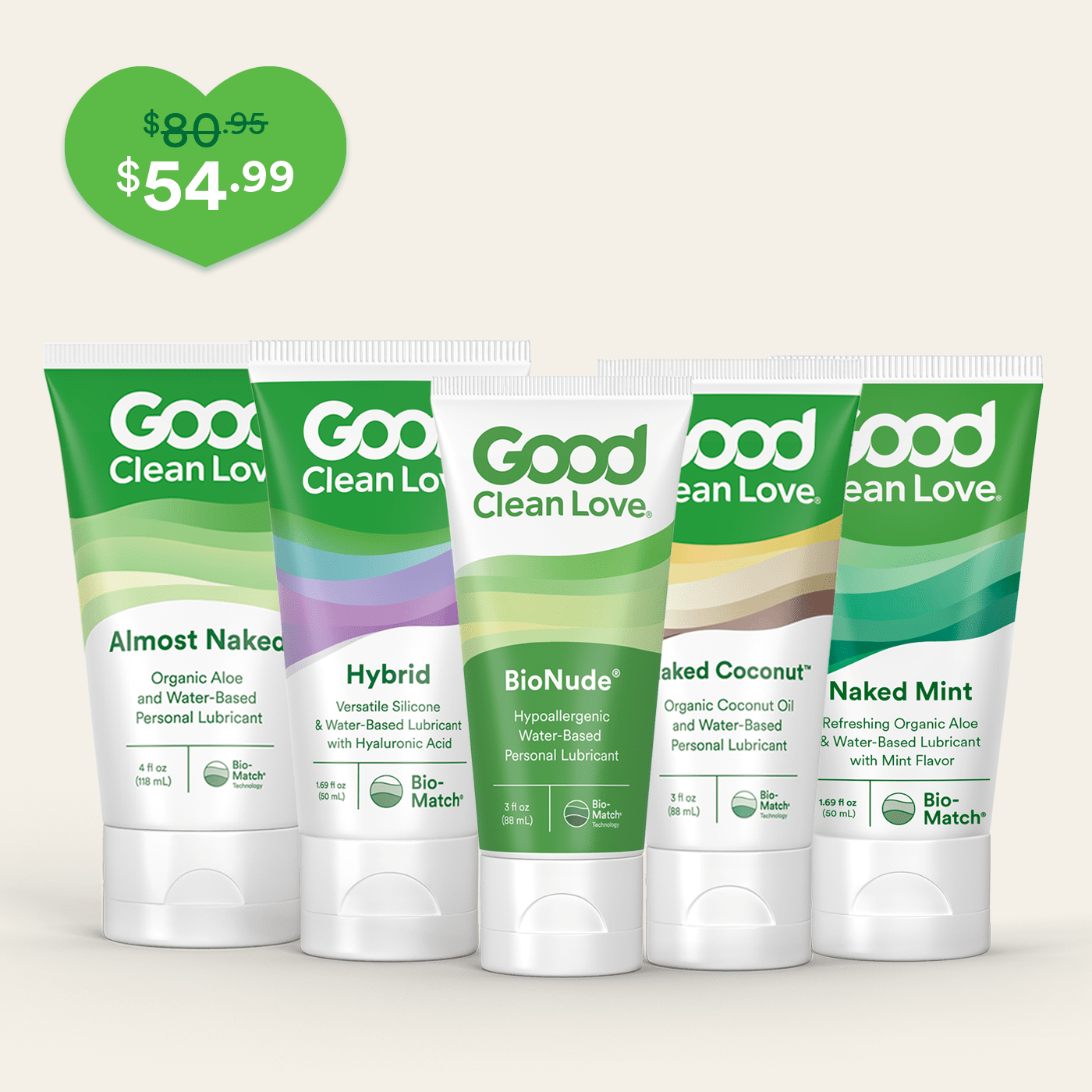 Lubricant Discovery Kit - Good Clean Love