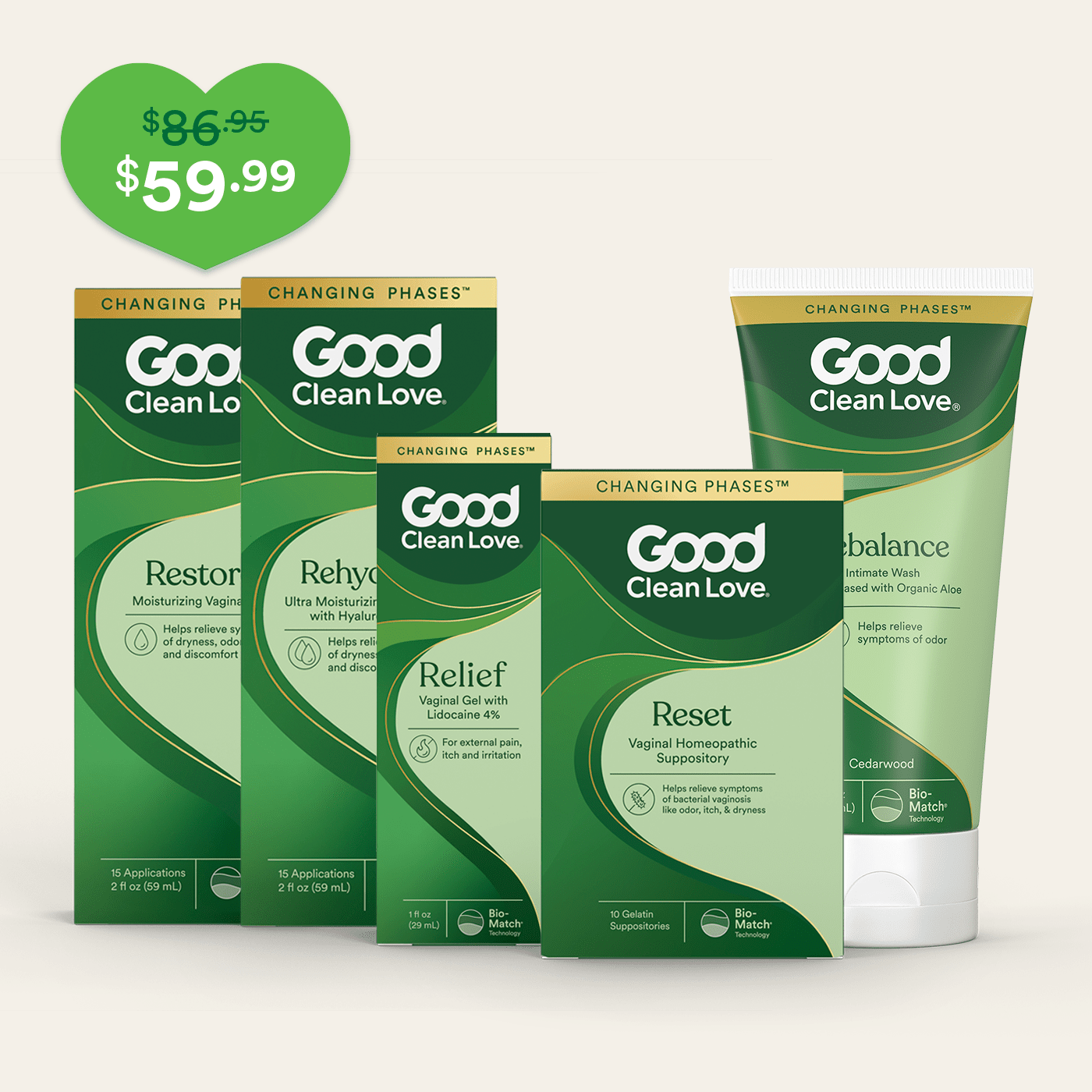 Changing Phases Menopause Kit - Good Clean Love