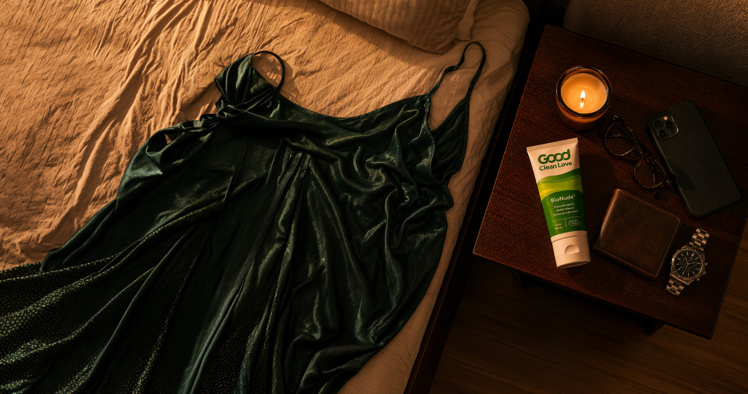 Bedside Table with Bionude.