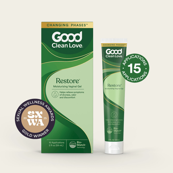 Restore® Moisturizing Vaginal Gel Products - Good Clean Love