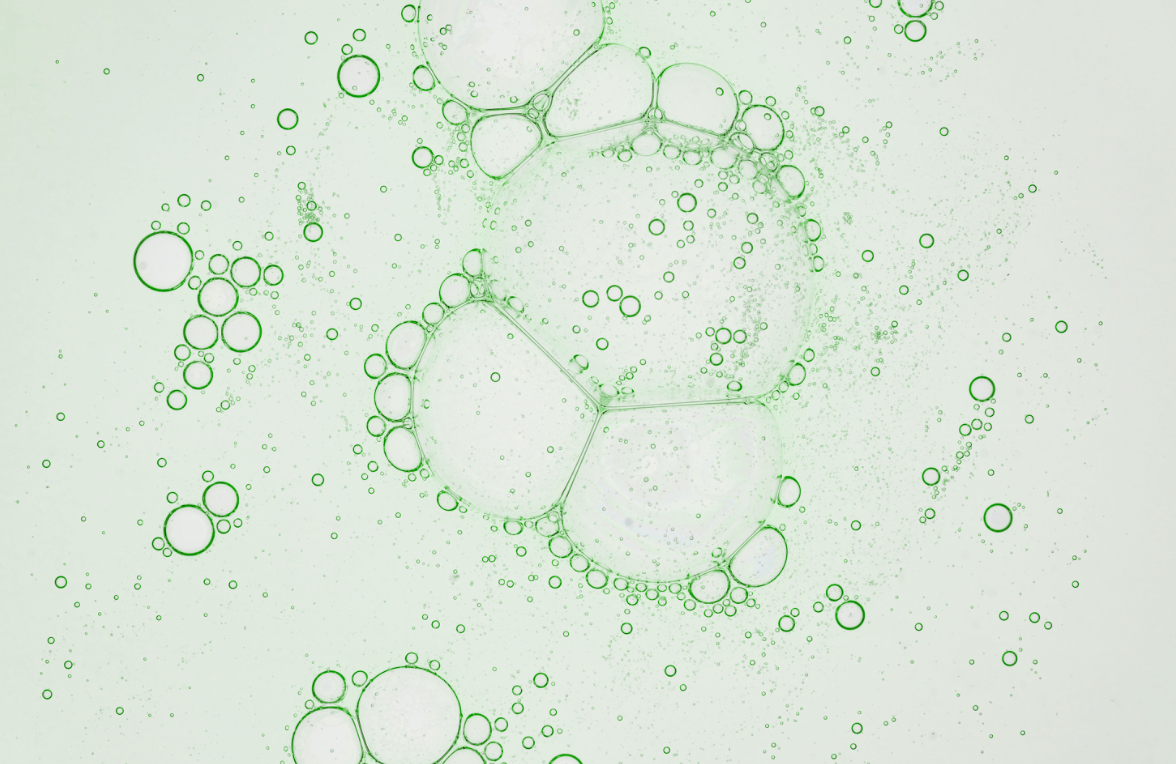 green bubbles