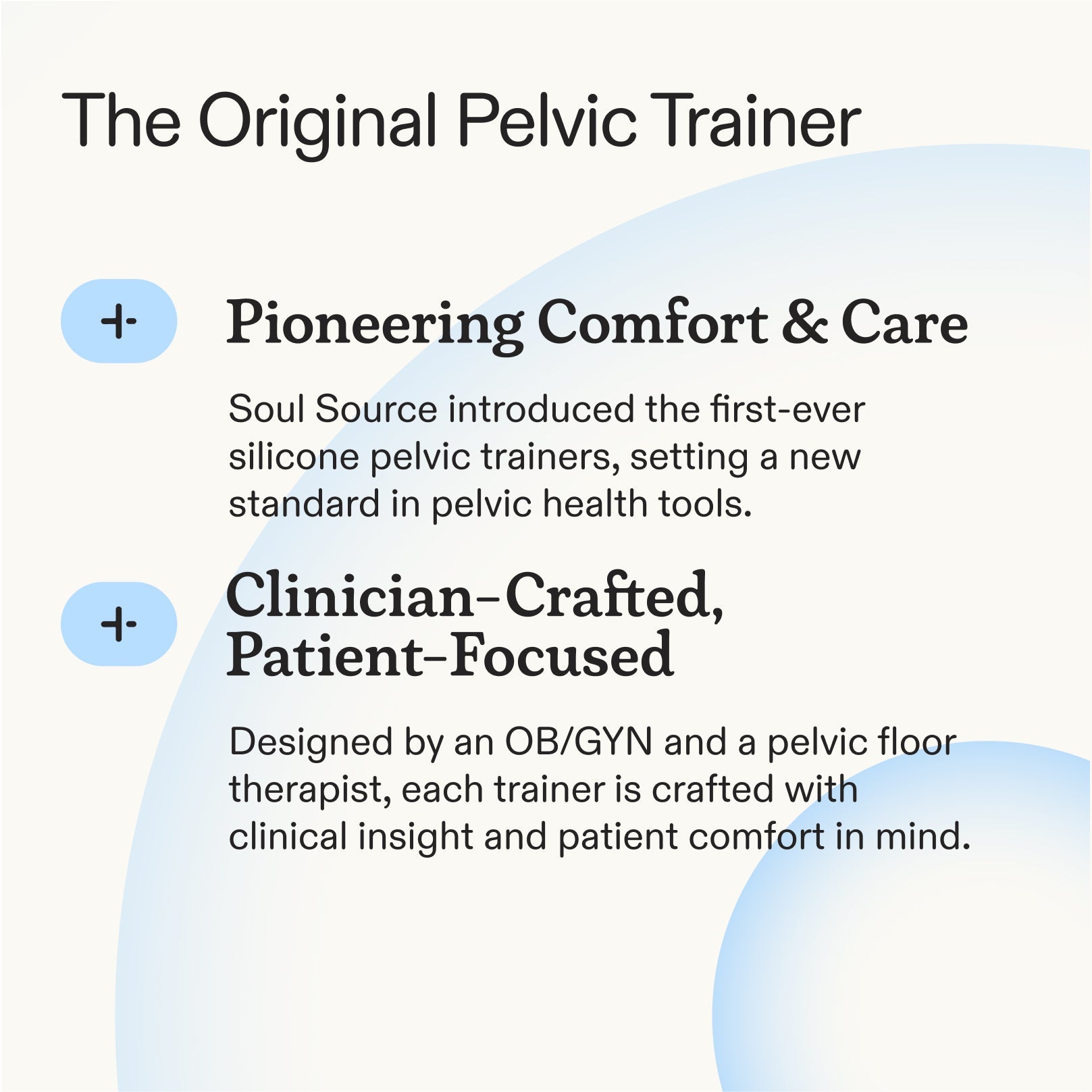 Soul Source Silicone Pelvic Trainers - Small Set, image 9 of 10