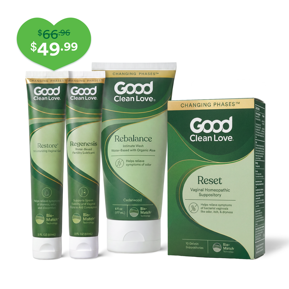 Restore, Regenesis, Rebalance, Reset