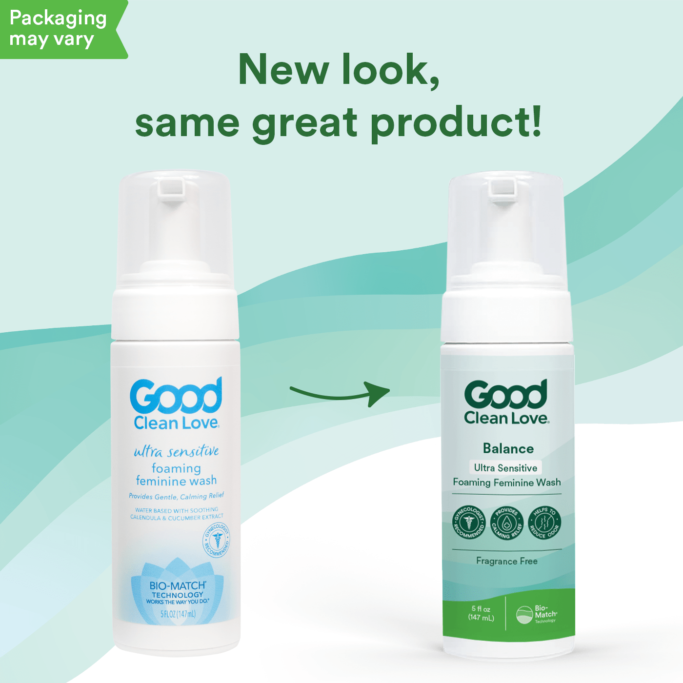 Ultra Sensitive Foaming Feminine Wash - Good Clean Love