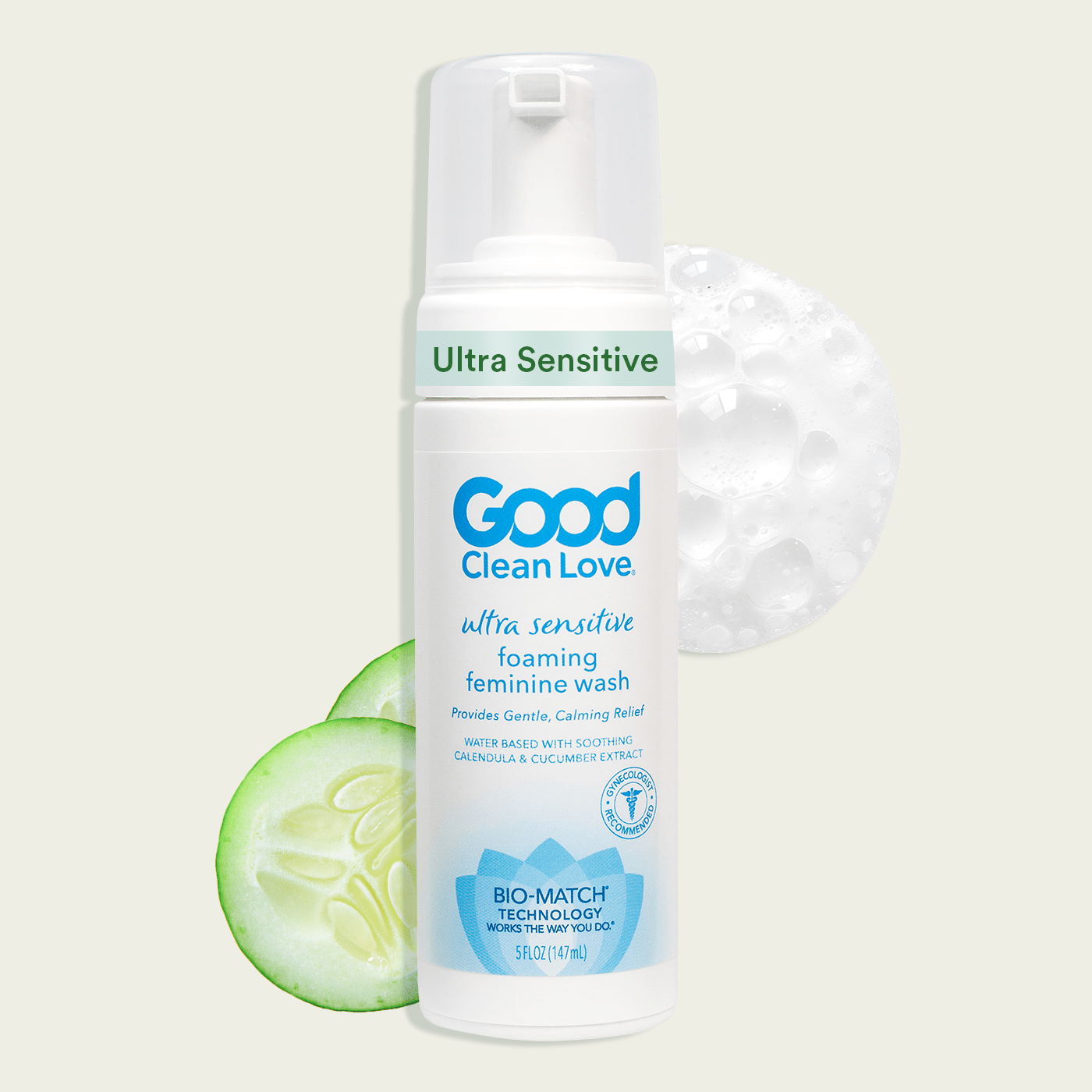Ultra Sensitive Foaming Feminine Wash - Good Clean Love