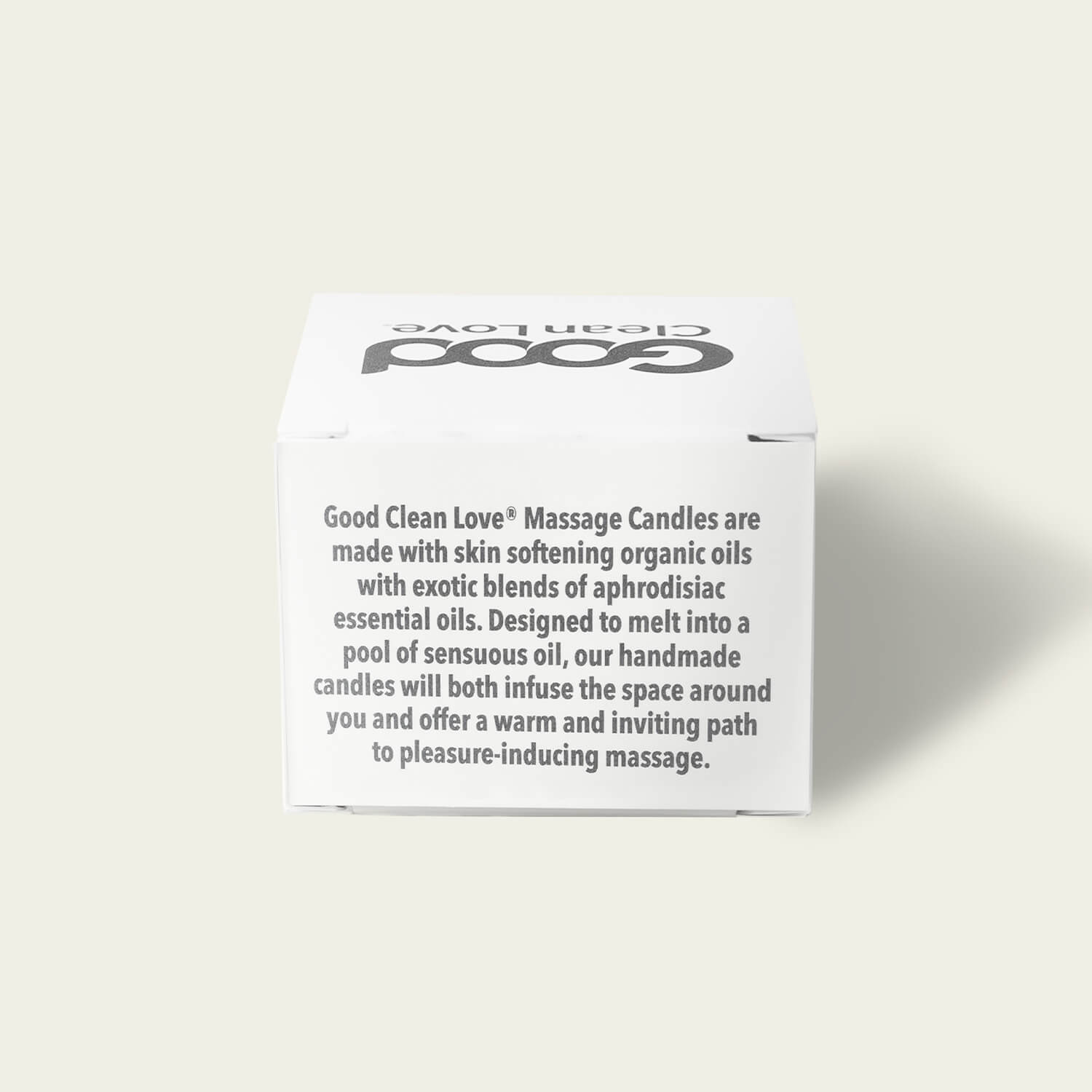 Spicy Citrus Massage Candle 2 oz | Good Clean Love