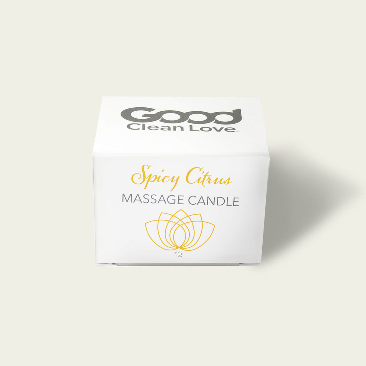 Spicy Citrus Massage Candle 4 oz