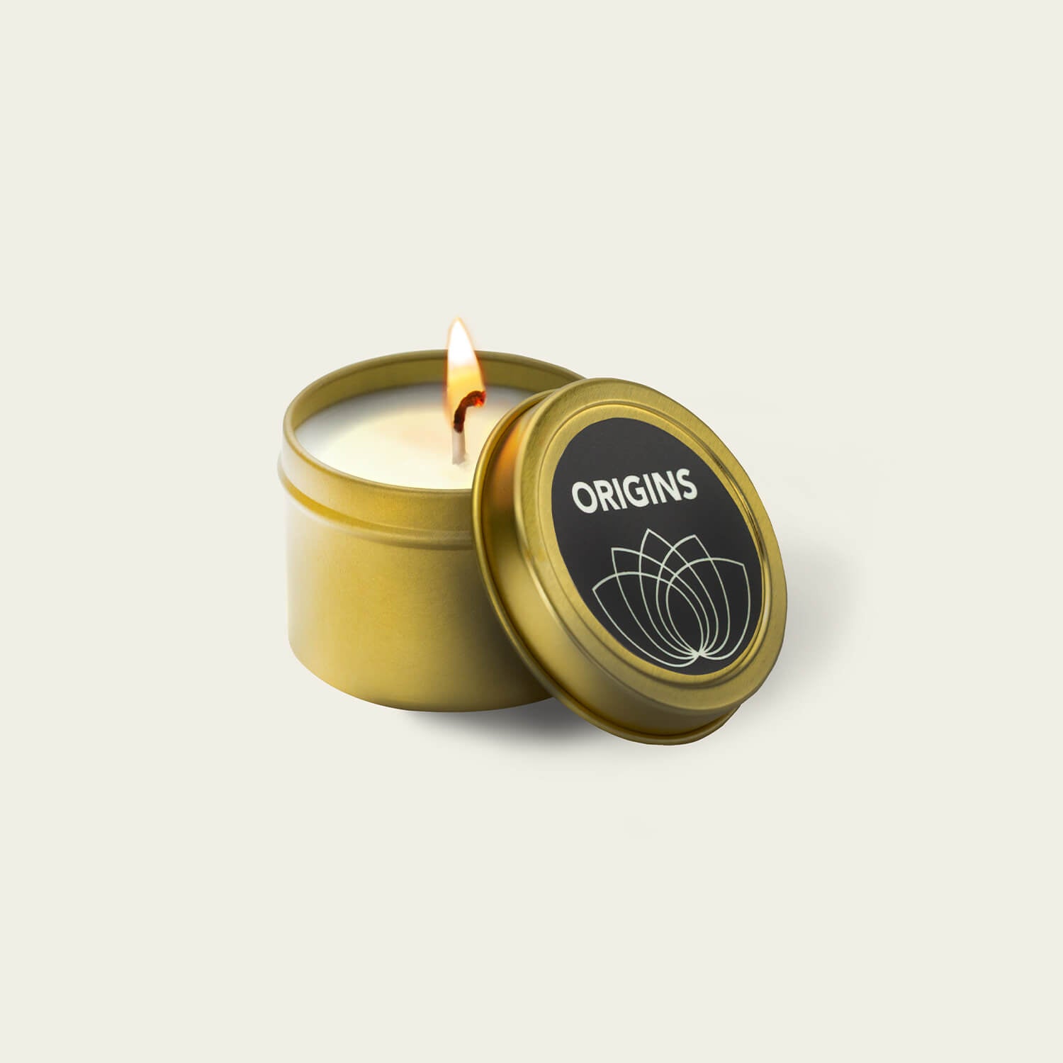 Scented Candle with Natural Massage Oil