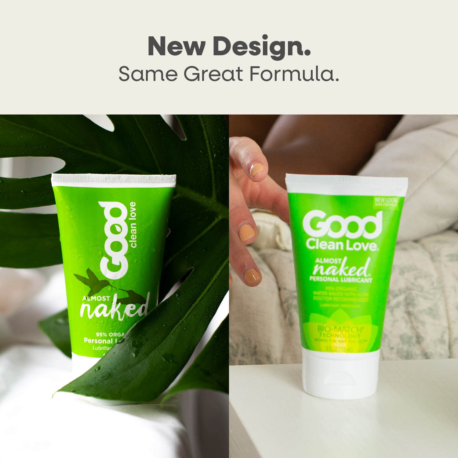 Good Clean Love Almost Naked Organic Water-Based Personal Lubricant -  Christian sex toy store